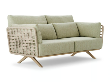 ARMÀN - 3 seater sofa woven with polyester rope by Roberti - view 2