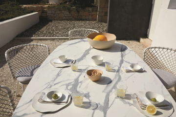 CHARME - Oval HPL table by Roberti - view 3