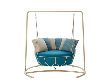 GRAVITY LIGHT - Garden swing sofa by Roberti - view 2