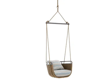 PORTOFINO - Nautical rope garden hanging chair by Roberti - view 2
