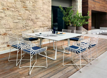 HAMPTONS GRAPHICS - Metal table by Roberti - view 3