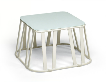 HAMPTONS GRAPHICS - Aluminium coffee table by Roberti - view 3