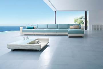 HAMPTONS - Sectional modular aluminium garden sofa by Roberti - view 3
