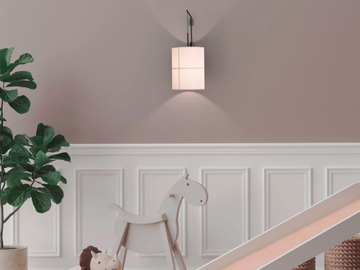 RANIA - Fabric wall lamp by Robin - view 3