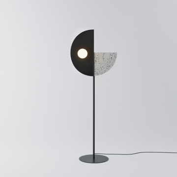 REGINA SIDE - Iron and recycled plastic floor lamp by Robin - view 3