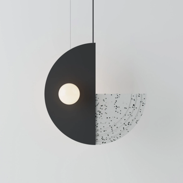 REGINA - Recycled plastic and iron pendant lamp by Robin - view 3
