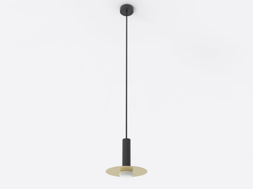 REINA - LED brass pendant lamp by Robin - view 3