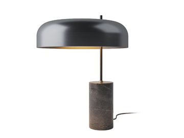 ROMINA - Marble and aluminum table lamp by Robin - view 2