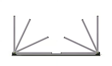 SYSTEM 24 - Folding rectangular table by Rosconi - view 3