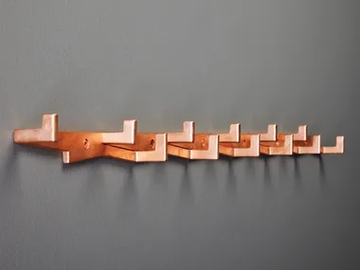 MÄANDER - Metal coat rack by Rosconi - view 2