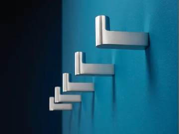 1001 - Aluminium coat rack by Rosconi - view 2
