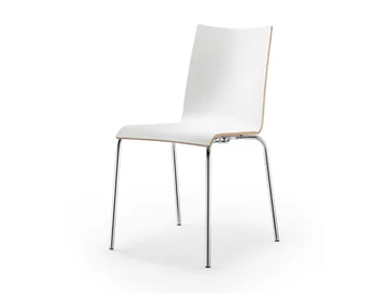 ATICON - Stackable wood veneer chair by Rosconi - view 2