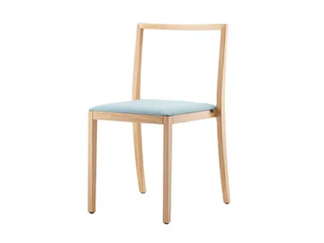 BONNIE & CLYDE - Stackable solid wood chair open back by Rosconi - view 2