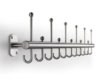 FINO - Wall-mounted steel coat rack by Rosconi - view 2