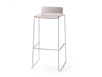 ELESS - High stackable laminate stool by Rosconi - view 2