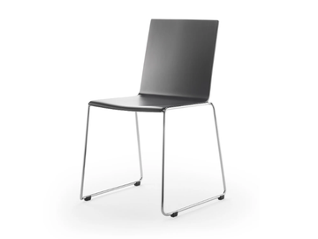 ELESS - Stackable laminate chair by Rosconi - view 2