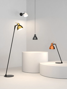 LUXY GLAM - LED glass and steel floor lamp by Rotaliana - view 3