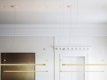 SQUIGGLE - LED aluminium pendant lamp by Rotaliana - view 2