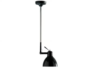 LUXY - Stained glass ceiling lamp with fixed arm by Rotaliana - view 2