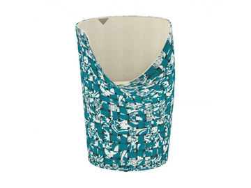 PILA 47 OUTDOOR - Garden fabric easy chair by Rubelli - view 2