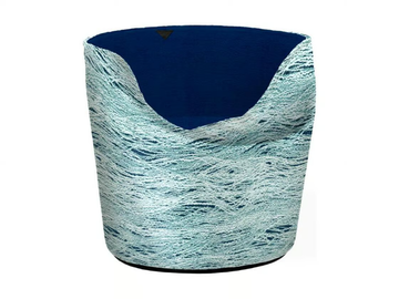 PILA LOUNGE INDOOR - Upholstered fabric armchair by Rubelli - view 2