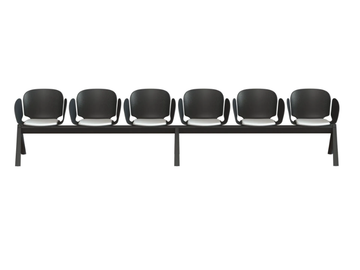 NEST BEAM - 6-seater modular bench by SELLEX - view 3