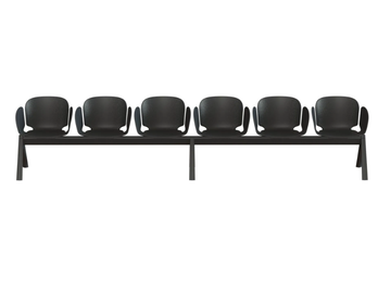 NEST BEAM - 6-seater modular bench by SELLEX - view 2