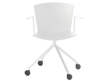 SLAM - Polypropylene office chair with armrests by SELLEX - view 2