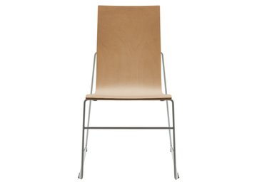 HAMMOK - Stackable wooden chair by SELLEX - view 3