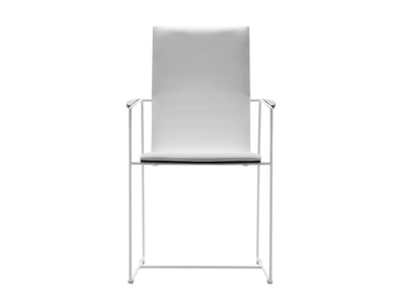 HAMMOK - Sled base polyurethane chair with armrests by SELLEX - view 2