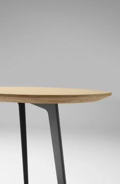 MIX - Round wooden coffee table by SELLEX - view 3