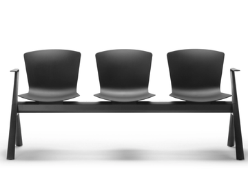 SLAM - Polypropylene beam seating with armrests by SELLEX - view 2