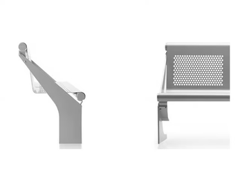 VACANTE - Self-supporting stainless steel beam seating by SELLEX - view 3
