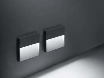SKILL - LED wall-mounted foot- and walkover light by SIMES - view 2