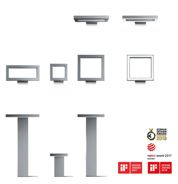 TRIM - LED aluminium bollard light by SIMES - view 3