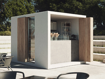 CLUB - Fiber-reinforced concrete Prefabricated structure by SIT - view 2