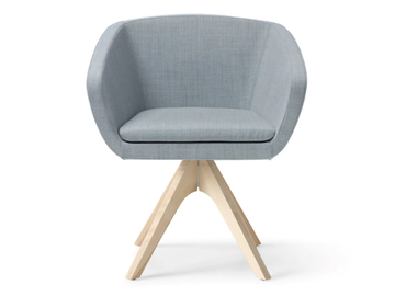 GINKGO - Swivel upholstered chair by SITIA - view 3