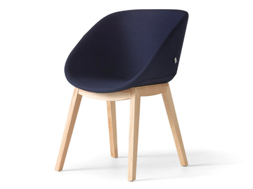 HIBISCUS - Upholstered fabric chair by SITIA - view 2