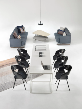 HUGÒ - 3 seater fabric sofa with removable cover by SITIA - view 3