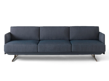 HUGÒ - 3 seater fabric sofa with removable cover by SITIA - view 2