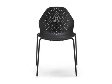 KLERA - Stackable die cast aluminium chair by SITIA - view 2