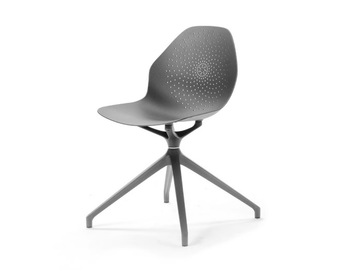 KLERA - Swivel die cast aluminium chair by SITIA - view 2