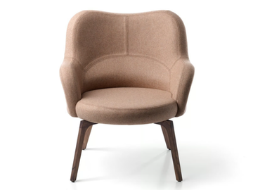 SOPHORA - Fabric armchair with armrests by SITIA - view 3