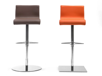 AMBA - Swivel high stool with back by SITIA - view 3