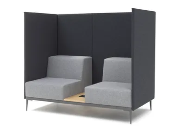 FELICITY - High-back fabric sofa by SITIA - view 2