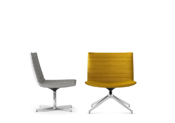 DAMATRÀ - Swivel with 4-spoke base chair by SITLOSOPHY® - view 3