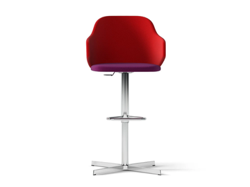 HOST - Swivel with 4-spoke base barstool by SITLOSOPHY® - view 2