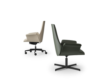 MAXIMA - Executive chair with 5-spoke base by SITLOSOPHY® - view 3