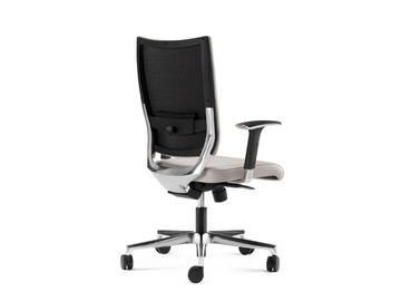 SHINE - Swivel executive chair with 5-spoke base with armrests by SITLOSOPHY® - view 3