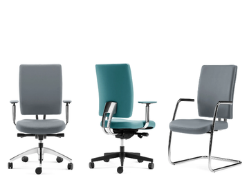 PROGRESS - Cantilever reception chair with armrests by SITLOSOPHY® - view 3